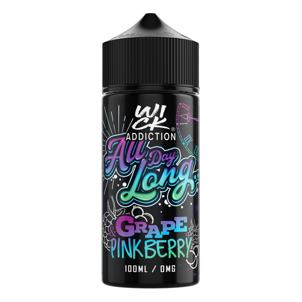 All Day Long - Grape & Pinkberry 100ml (Shortfill)