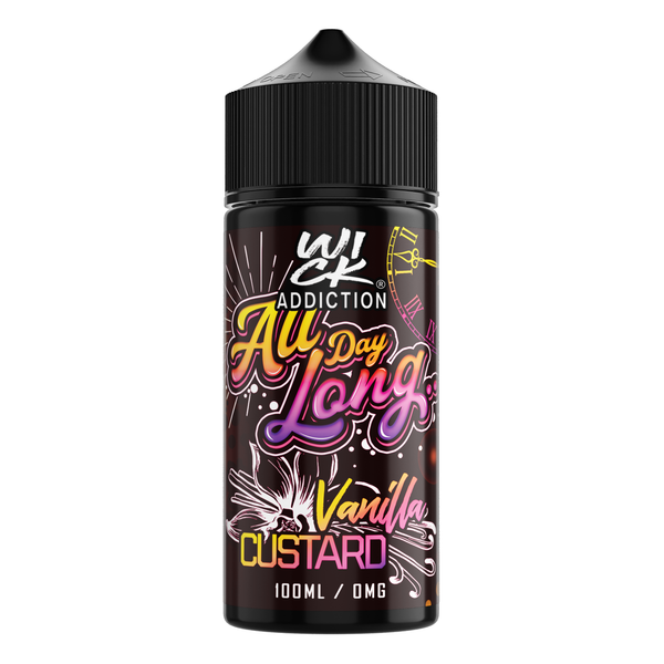 All Day Long - Vanilla Custard 100ml (Shortfill)