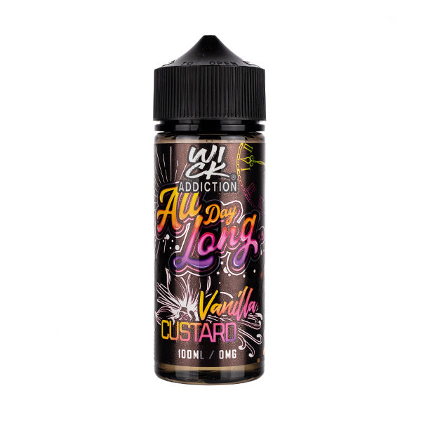 All Day Long - Vanilla Custard 100ml (Shortfill)