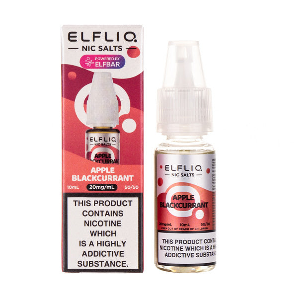Elf Bar ELFLIQ - Apple Blackcurrant 10ml - (Nic Salt)