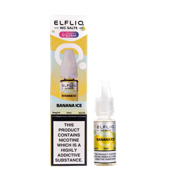 Elf Bar ELFLIQ - Banana  10ml (Nic Salt)