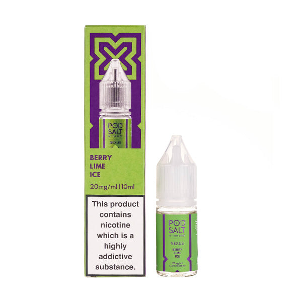 Pod Salt Nexus - Berry Lime Ice 10ml (Nic Salt)