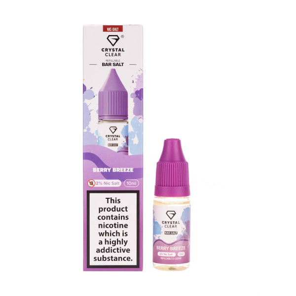 Crystal Clear Nic Salt  -  Berry Breeze