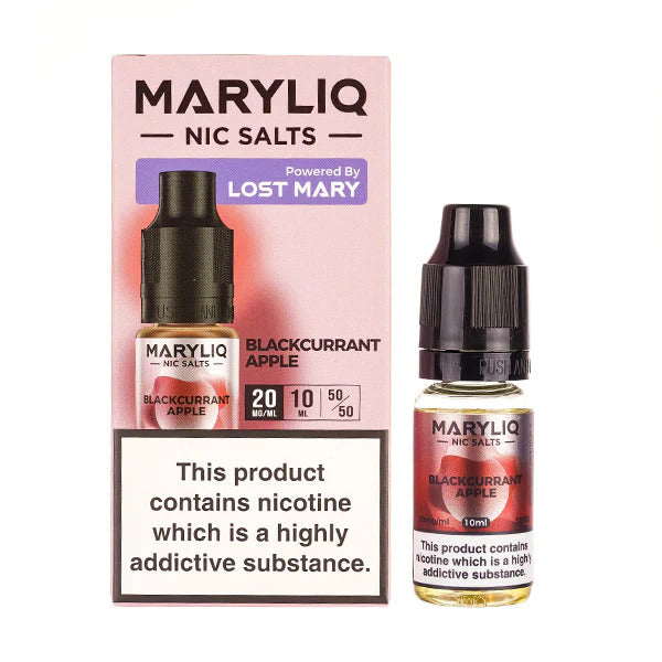 Lost Mary MaryLiq -  Blackcurrant Apple 10ml (Nic Salt)
