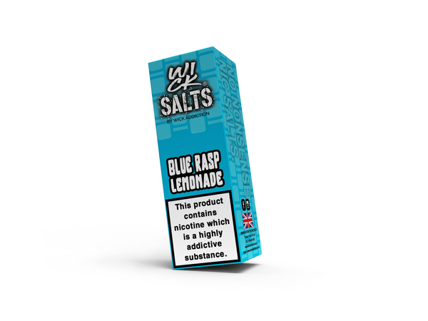 Wick Salts - Blue Rasp Lemonade 10ml (Nic Salt)