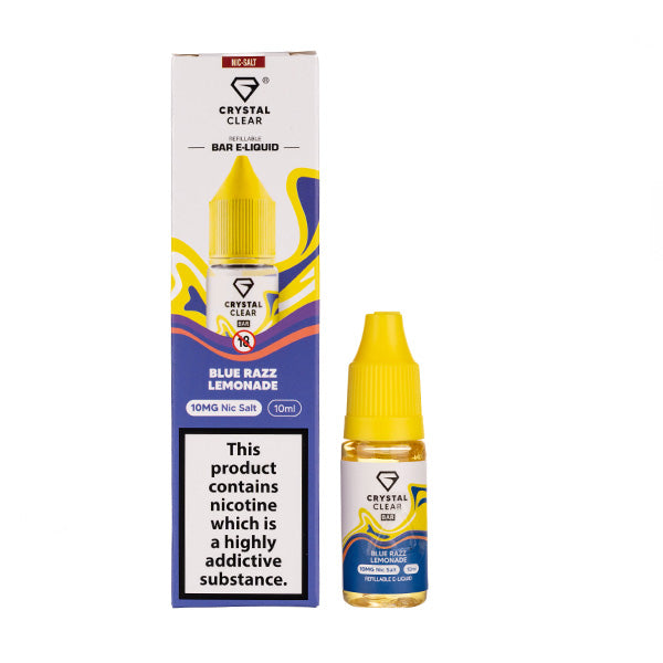 Crystal Clear Nic Salt  - Blue Razz Lemonade