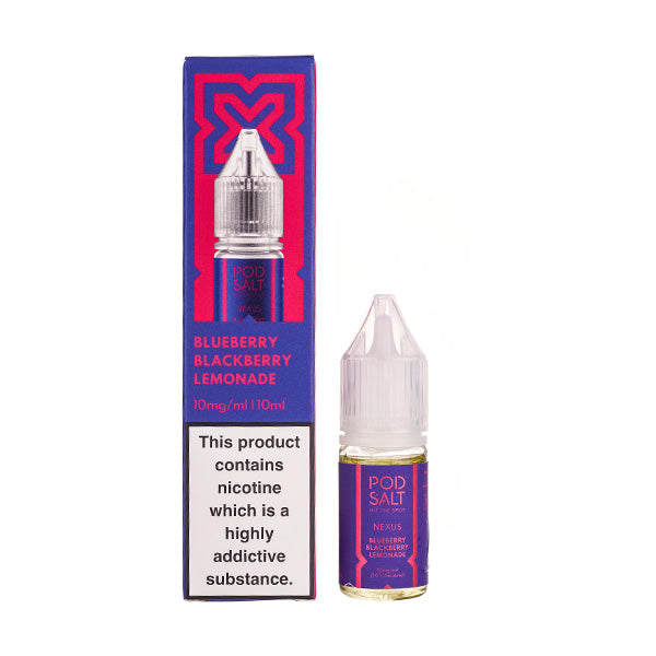 Pod Salt Nexus - Blueberry Blackberry Lemonade 10ml (Nic Salt)