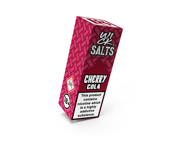 Wick Salts - Cherry Cola 10ml (Nic Salt)