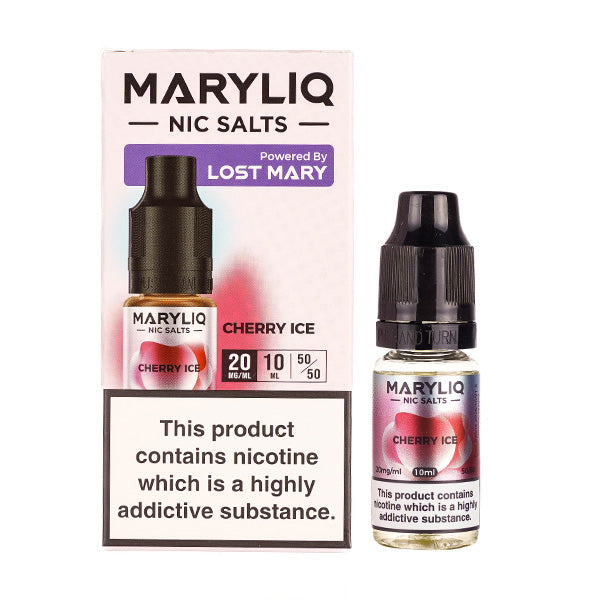 Lost Mary MaryLiq -  Cherry Ice 10ml (Nic Salt)