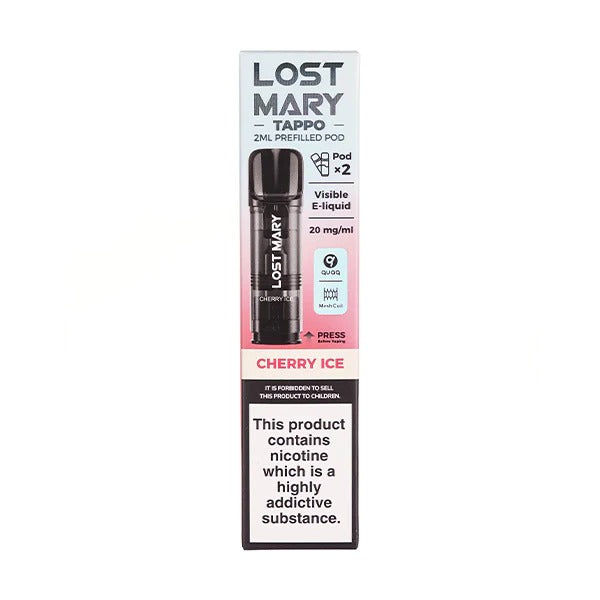 Lost Mary Tappo prefilled Pods - Cherry Ice