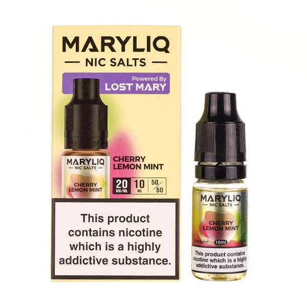 Lost Mary MaryLiq -  Cherry Lemon Mint 10ml (Nic Salt)