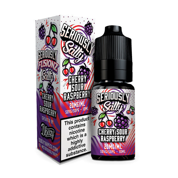 Seriously Fusionz - Cherry Sour Raspberry 10ml (Nic Salt)