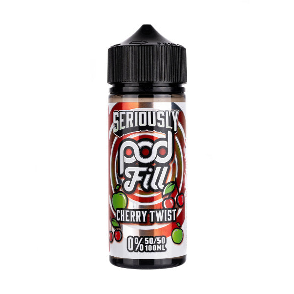 Seriously Pod Fill -  Cherry Twist 100ml (50/50 Shortfill)