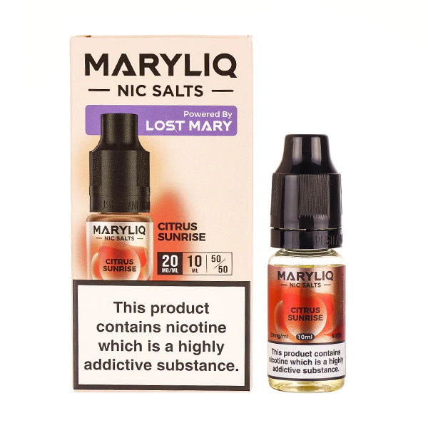 Lost Mary MaryLiq -  Citrus Sunrise 10ml (Nic Salt)