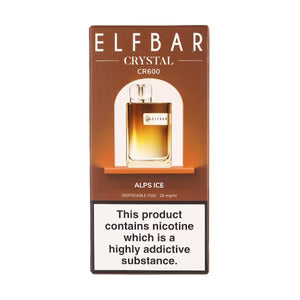 Elf Bar Crystal CR600 Disposable - Alps Ice