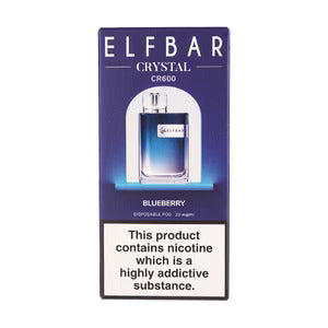 Elf Bar Crystal CR600 Disposable - Blueberry