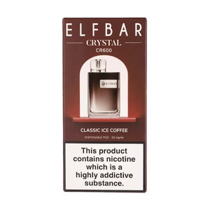 Elf Bar Crystal CR600 Disposable - Classic Ice Coffee