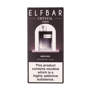 Elf Bar Crystal CR600 Disposable - Menthol