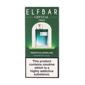 Elf Bar Crystal CR600 Disposable - Pineapple Lemon Lime