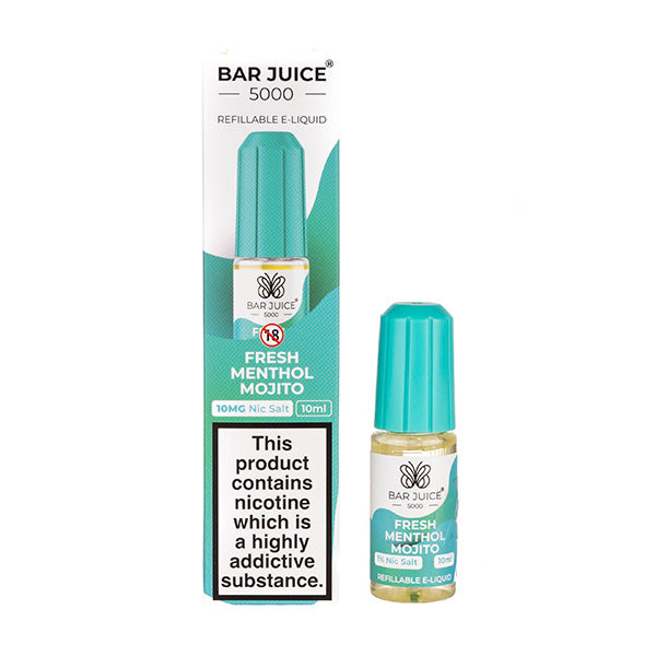 Bar Juice 5000 - Fresh Menthol Mojito 10ml (Nic Salt)