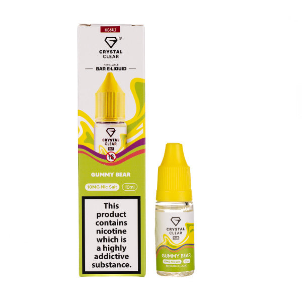 Crystal Clear Nic Salt  - Gummy Bear