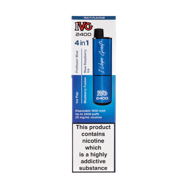 IVG 2400 Disposable - Blue Edition (4 x 2ml)