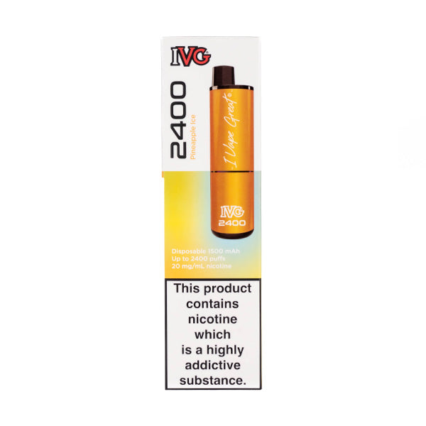 IVG 2400 Disposable - Pineapple Ice (4 x 2ml)