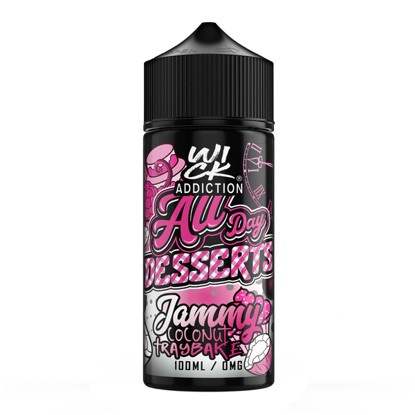 All Day Desserts - Jammy Coconut Traybake 100ml (Shortfill)