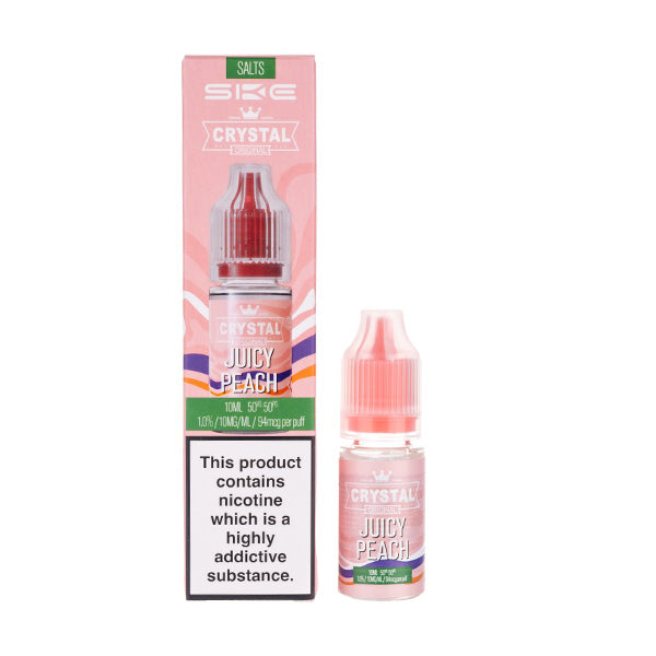 SKE Crystal Originals V2 - Juicy Peach 10ml (Nic Salt)