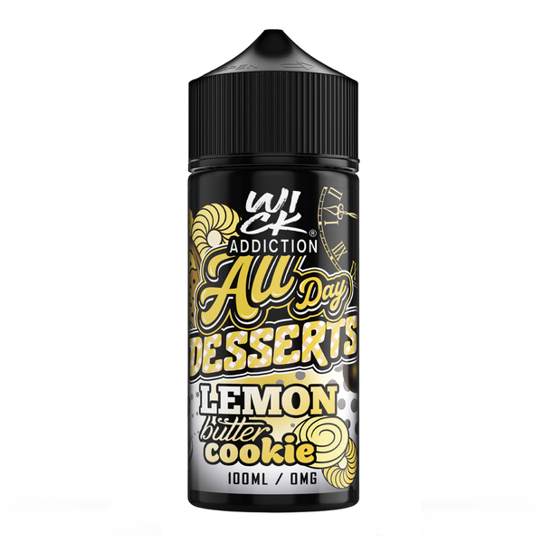 All Day Desserts - Lemon Butter Cookie 100ml (Shortfill)