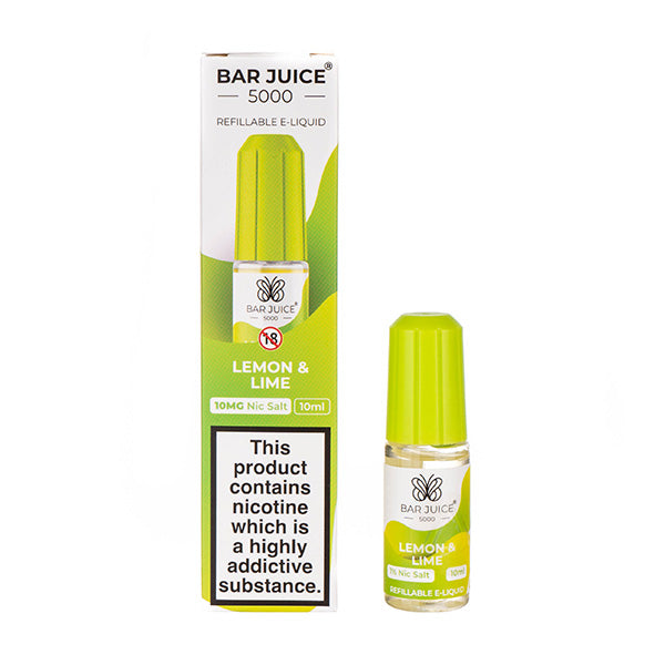 Bar Juice 5000 - Lemon and Lime 10ml (Nic Salt)