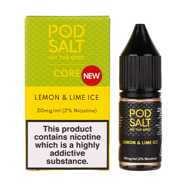 Pod Salt Core - Lemon & Lime Juice 10ml (Nic Salt)