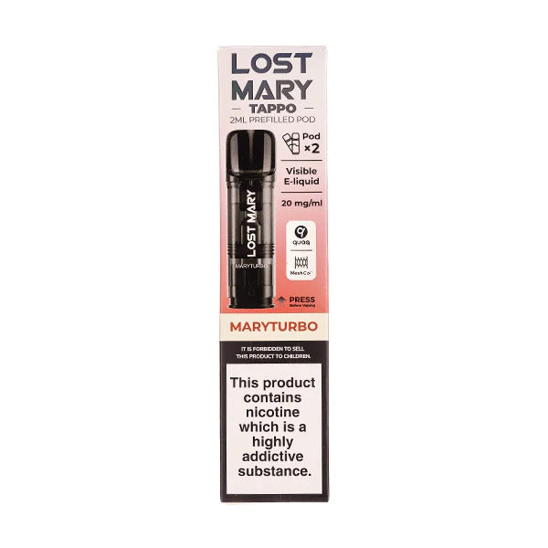 Lost Mary Tappo prefilled Pods - Maryturbo