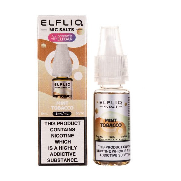 Elf Bar ELFLIQ - Mint Tobacco 10ml - (Nic Salt)