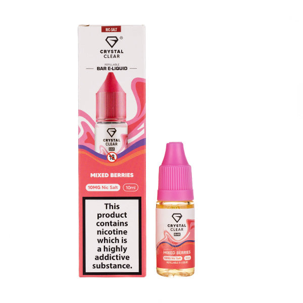 Crystal Clear Nic Salt  - Mixed Berries