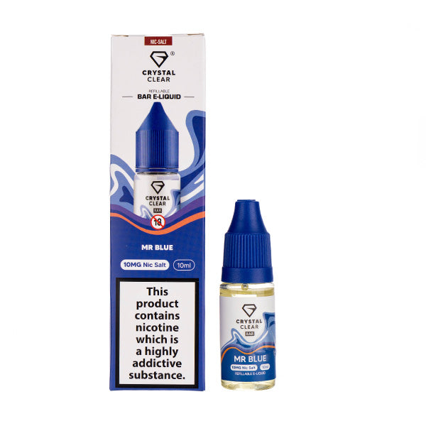 Crystal Clear Nic Salt  - Mr Blue