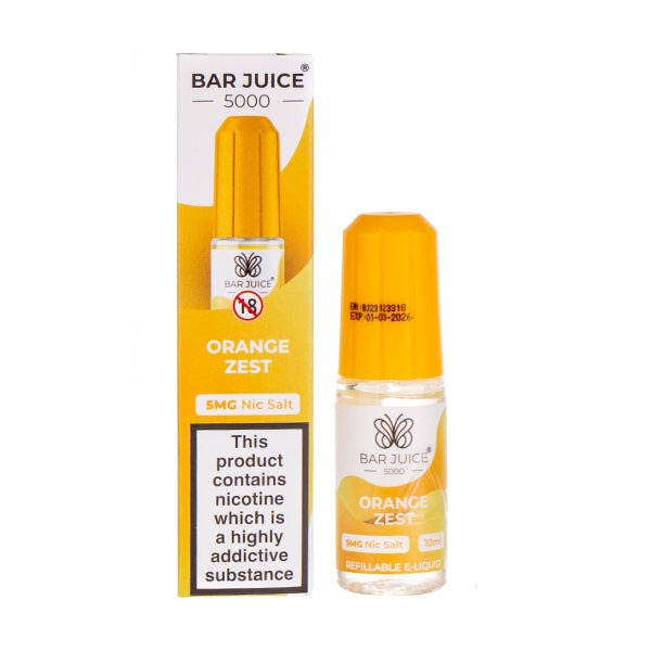 Bar Juice 5000 - Orange Zest 10ml (Nic Salt)