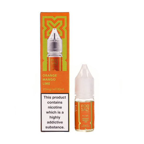 Pod Salt Nexus - Orange Mango Lime 10ml (Nic Salt)