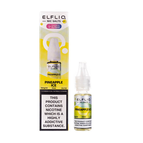 Elf Bar ELFLIQ - Pineapple Ice 10ml (Nic Salt)