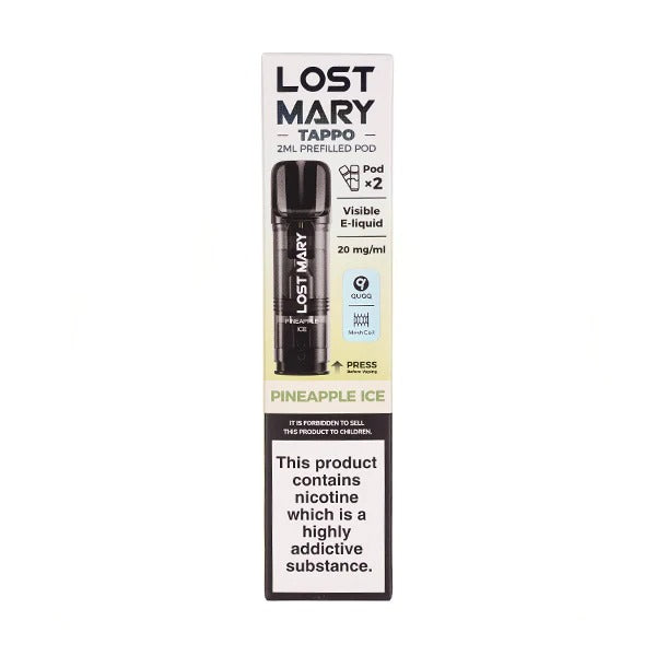 Lost Mary Tappo prefilled Pods - Pineapple Ice