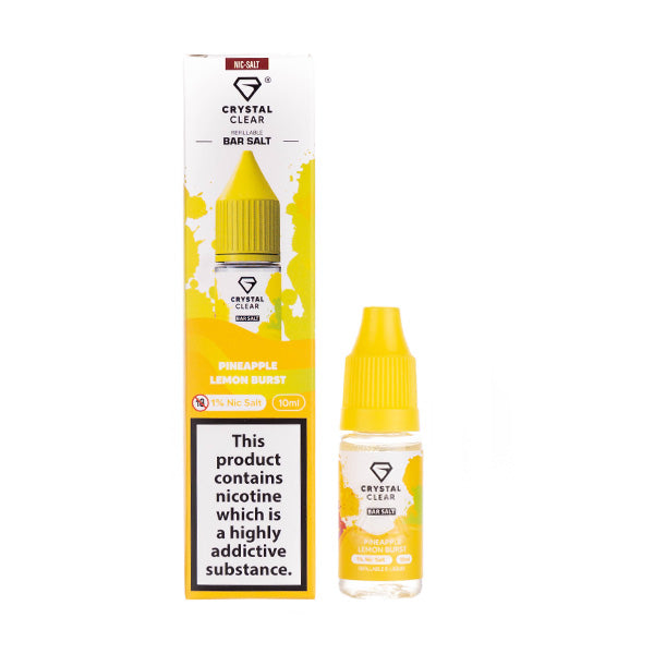 Crystal Clear Nic Salt  -  Pineapple Lemon Burst