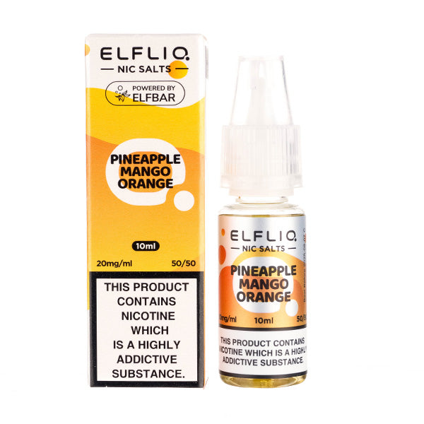 Elf Bar ELFLIQ - Pineapple Mango Orange 10ml (Nic Salt)