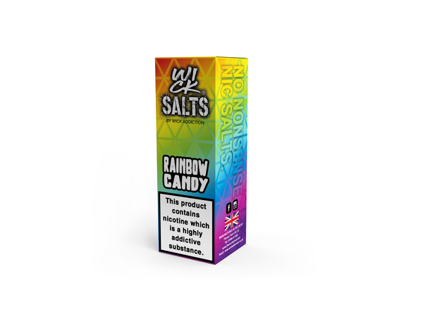Wick Salts - Rainbow Candy 10ml (Nic Salt)