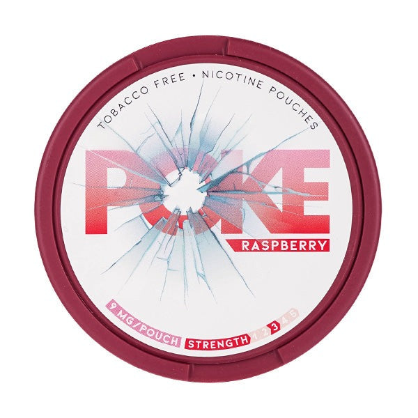 Poke Nicotine Pouches - Raspberry