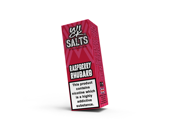 Wick Salts - Raspberry Rhubarb 10ml (Nic Salt)