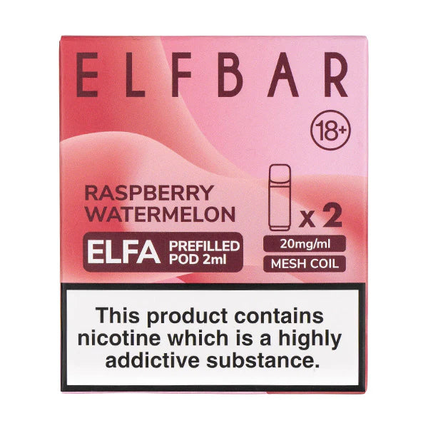 ELF Bar ELFA Prefilled Pods - Raspberry Watermelon