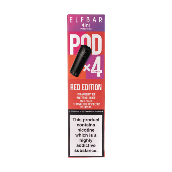Elf Bar 4 in 1 Replacement pods -  4 Pack