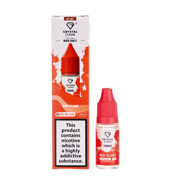 Crystal Clear Nic Salt  -  Red Slush