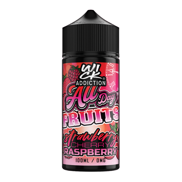 All Day Fruits - Strawberry Cherry Raspberry  100ml (Shortfill)