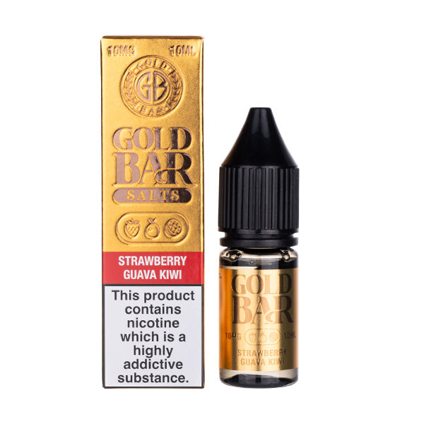 Gold Bar Nic Salts - Strawberry Guava Kiwi